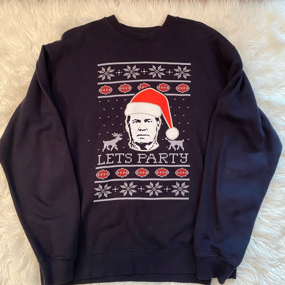 Barstool Sports "Let's Party" Bill Belichick Ugly Sweater